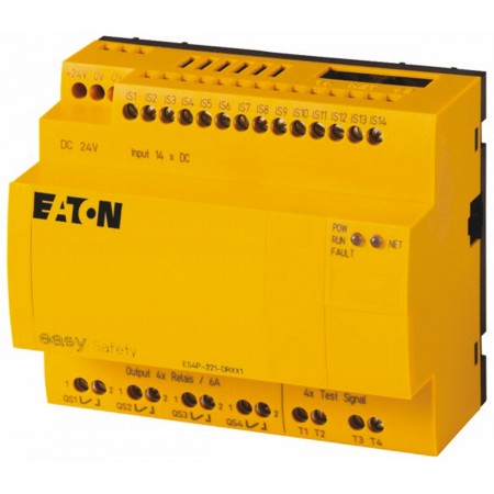 Eaton 安全控制器, Eaton Moeller系列, 24 V 直流, 8安全输出, 14安全输入,IP20