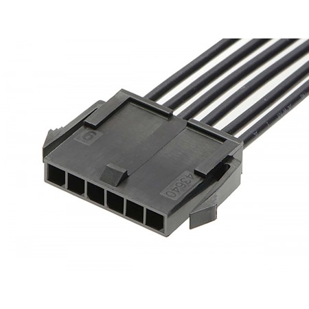 Molex 线对板连接线 Micro-Fit 3.0系列, 3mm节距, 150mm长, Micro-Fit 3.0转Micro-Fit 3.0