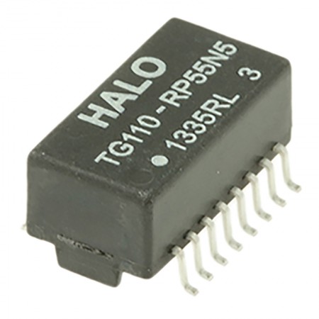 Halo Electronics 网络模块, 支持10/100 以太网, 最高工作温度 70 °C