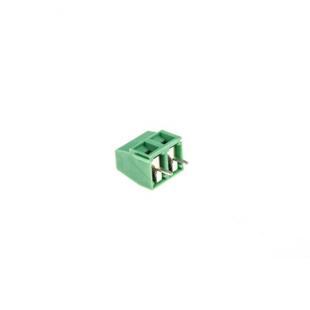 Phoenix Contact PCB端子台 MKDSN 1.5/ 2-5.08系列, 2路, 5.08mm节距, 通孔, 焊接端接, 绿色