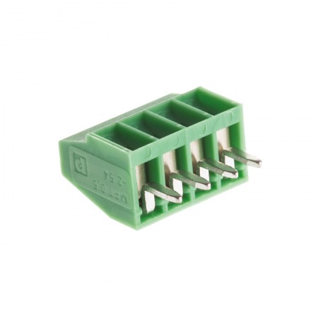 Phoenix Contact PCB端子台 MPT 0.5/4-2.54系列, 2.54mm节距, 通孔, 焊接端接, 绿色