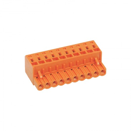 Weidmüller PCB端子台 BL系列, 5.08mm节距, 电缆安装, 压接端接, 橙色
