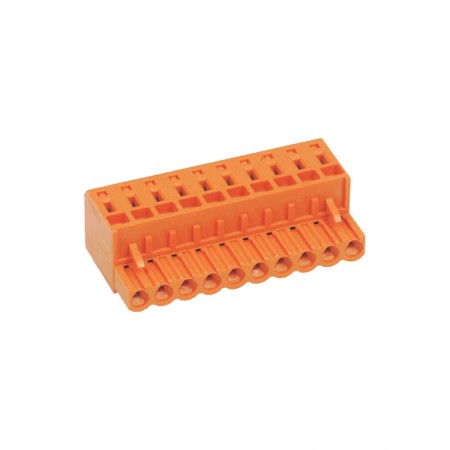 Weidmüller PCB端子台 BL系列, 5.08mm节距, 电缆安装, 压接端接, 橙色
