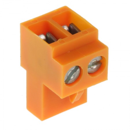 Weidmüller 5.08mm间距2p插拔式接线端子 插头, BL系列, 400 V, 螺钉拧紧, 橙色