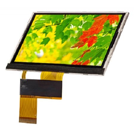Display Visions 4.3in液晶屏, 480 x 272pixels, 24 位并行数字 RGB 接口接口