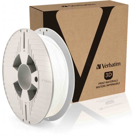 Verbatim 3D打印PC PMMA材料, 1.75mm直径, FDM技术, 白色, 500g