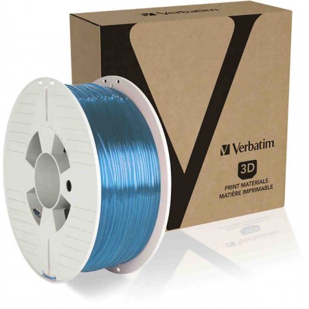 Verbatim 3D打印, 1.75mm直径, FDM技术, 蓝色, 1kg, 适用于3D 打印机