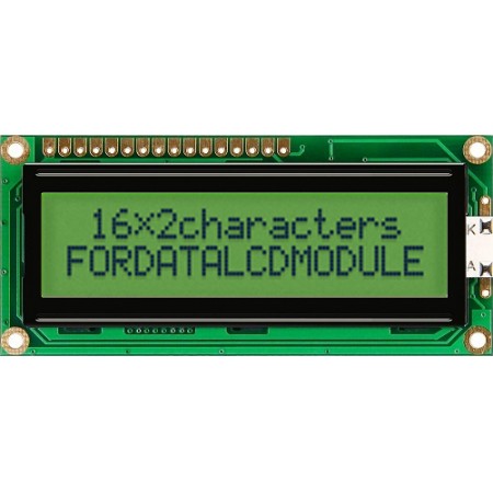 Fordata LCD 图形显示器, FC系列, LCD显示, 2行16个字符, 可视区域66 x 16mm