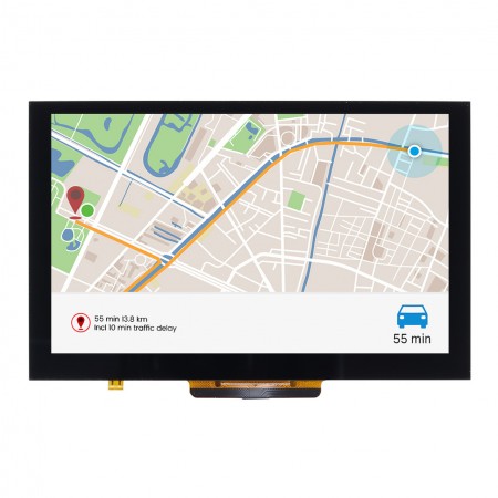NEWHAVEN DISPLAY INTERNATIONAL 5in液晶屏, NHD系列, 电容式触摸屏, 800x480pixels, RGB接口