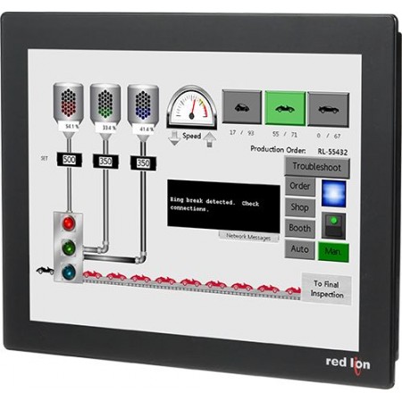 Red Lion HMI触摸屏, CR3000系列, 15寸显示屏TFT