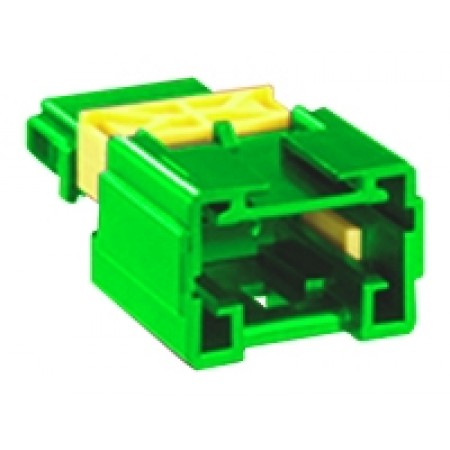 Molex 2芯汽车连接器公插, 10A, 电缆安装, 绿色, 98822-1025